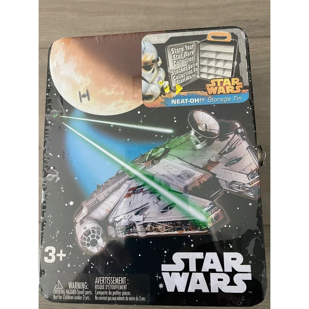 2015 Disney Star Wars Vehicles Storage Tin Collectibles New Sealed